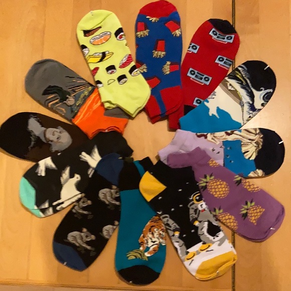 Accessories - Bundle of 12 funny colored stocks small